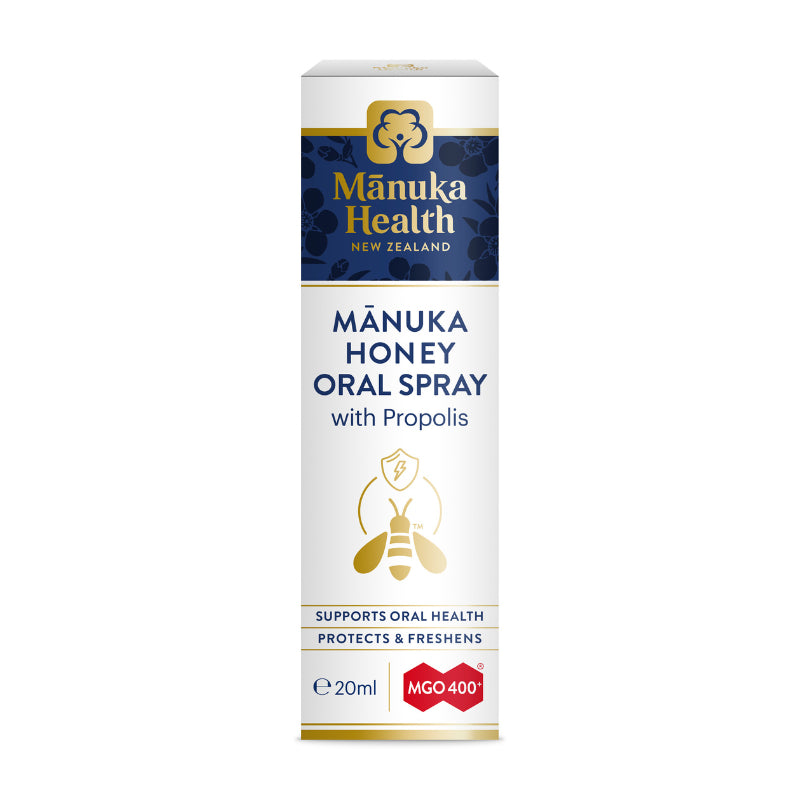 Manuka-Honig und Propolis Rachenspray