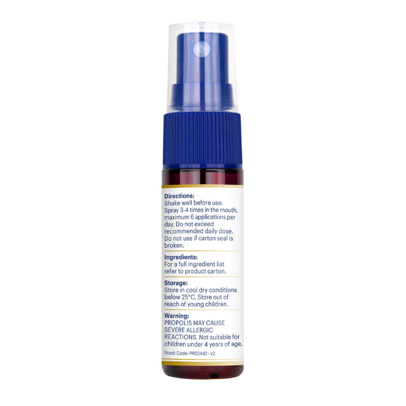 Manuka-Honig und Propolis Rachenspray